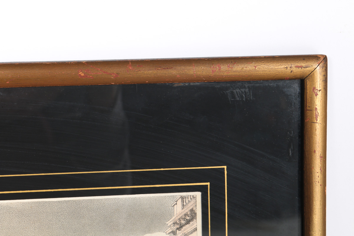 Set of Stippled Etchings after London Scenes