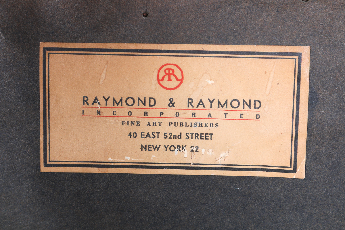 Set of Stippled Etchings after London Scenes