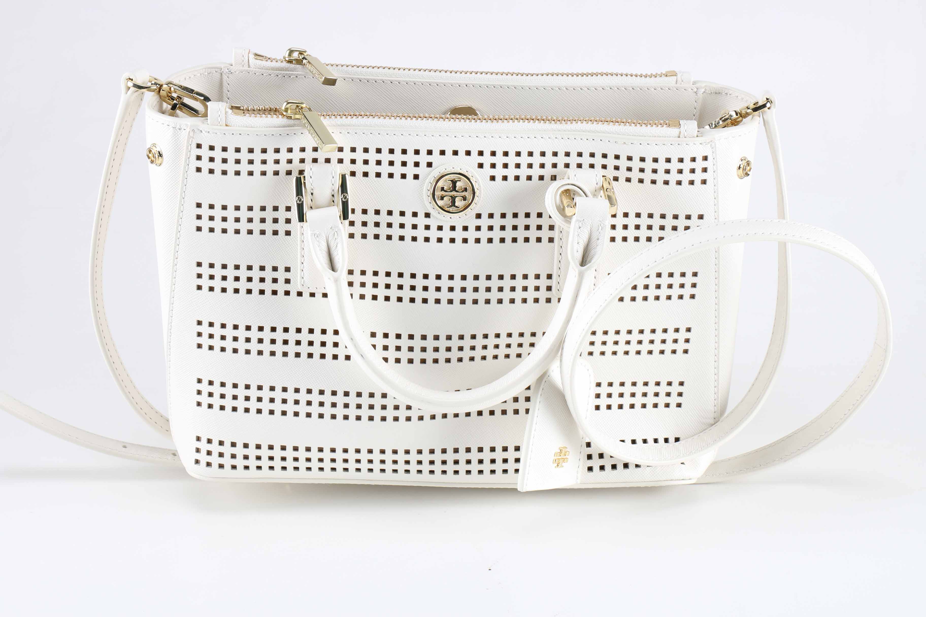 Pair of Tory Burch Leather Handbags