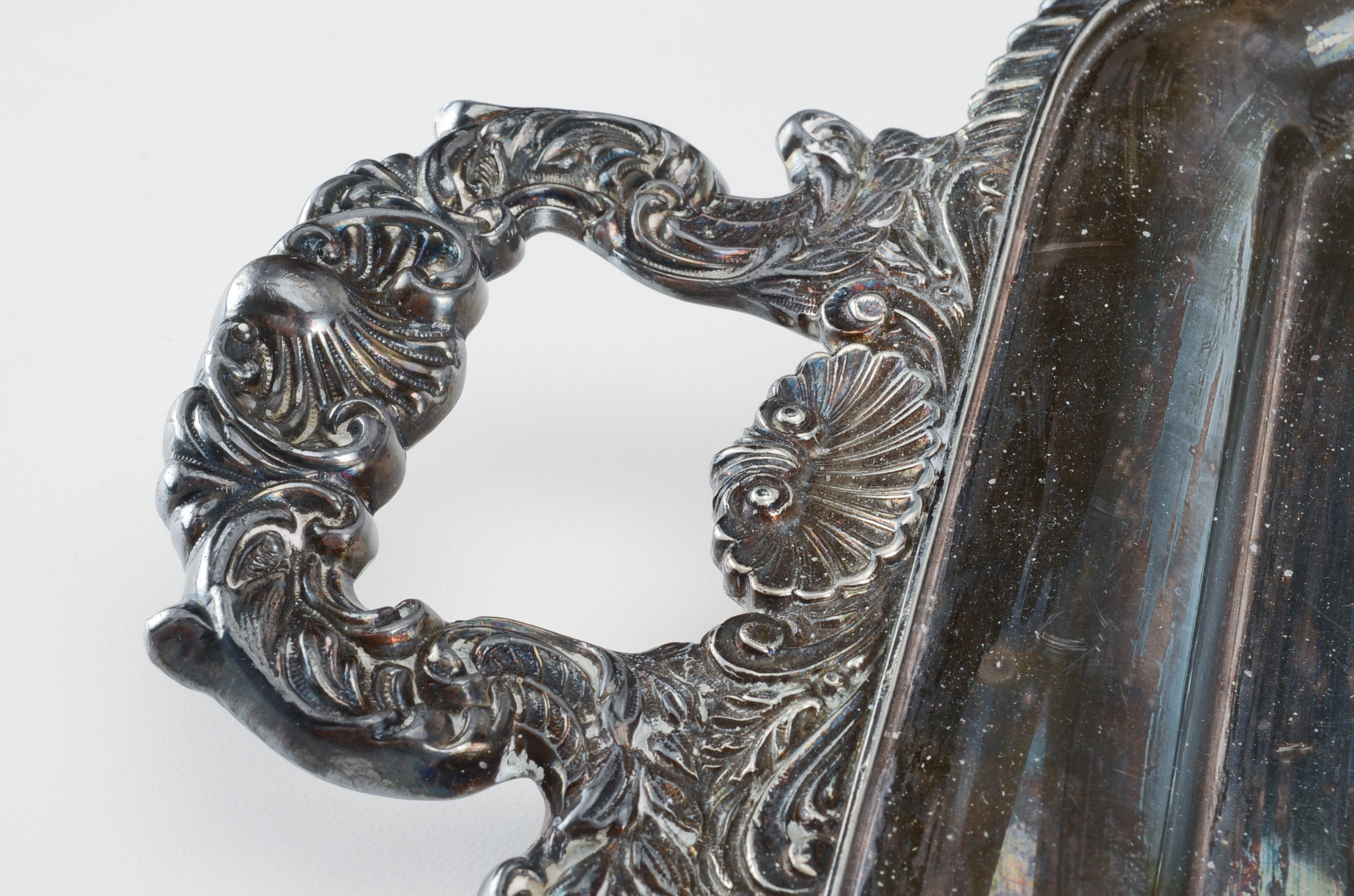 Vintage Dodge Inc Silver Plate Tray