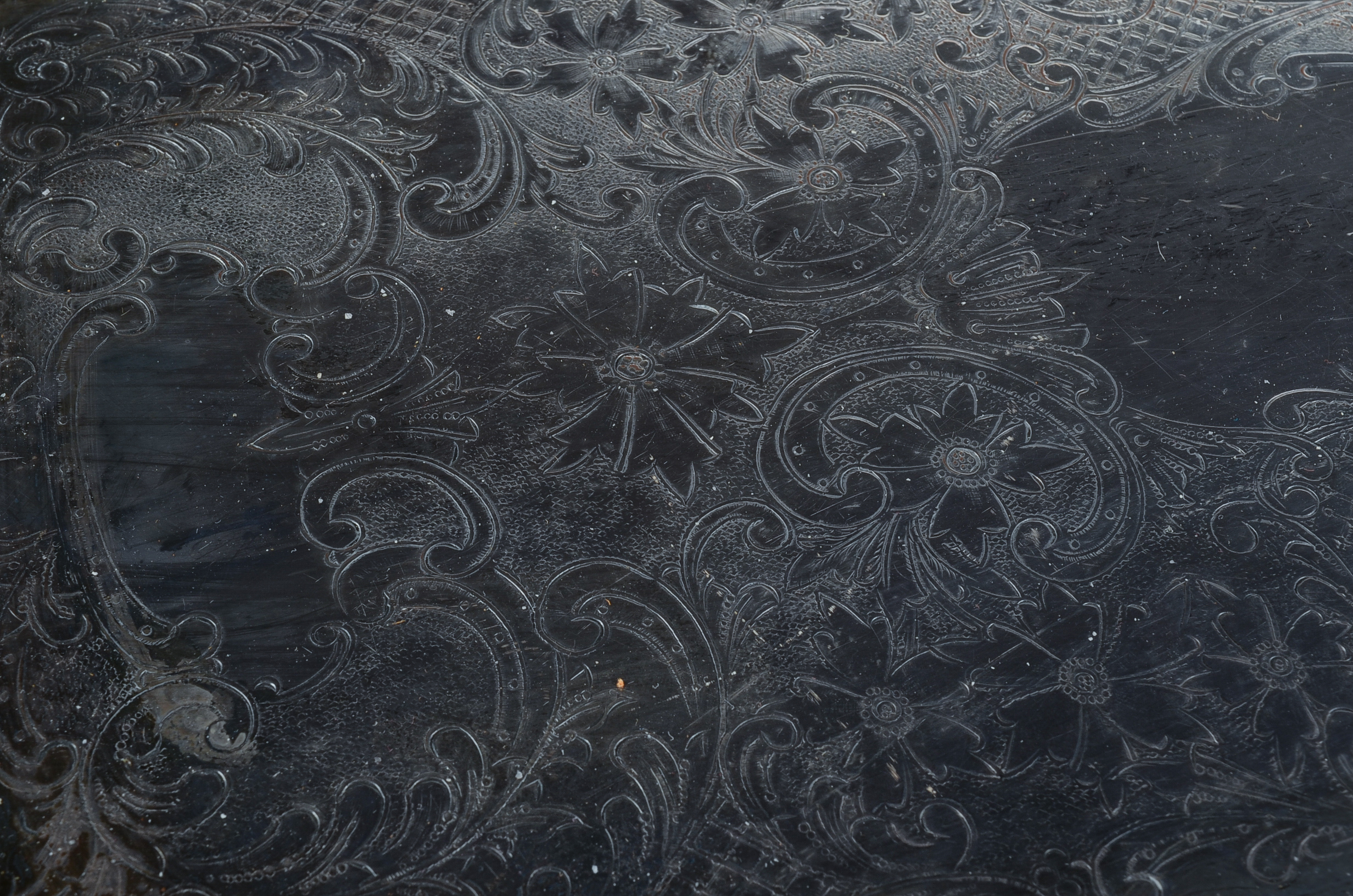 Vintage Dodge Inc Silver Plate Tray