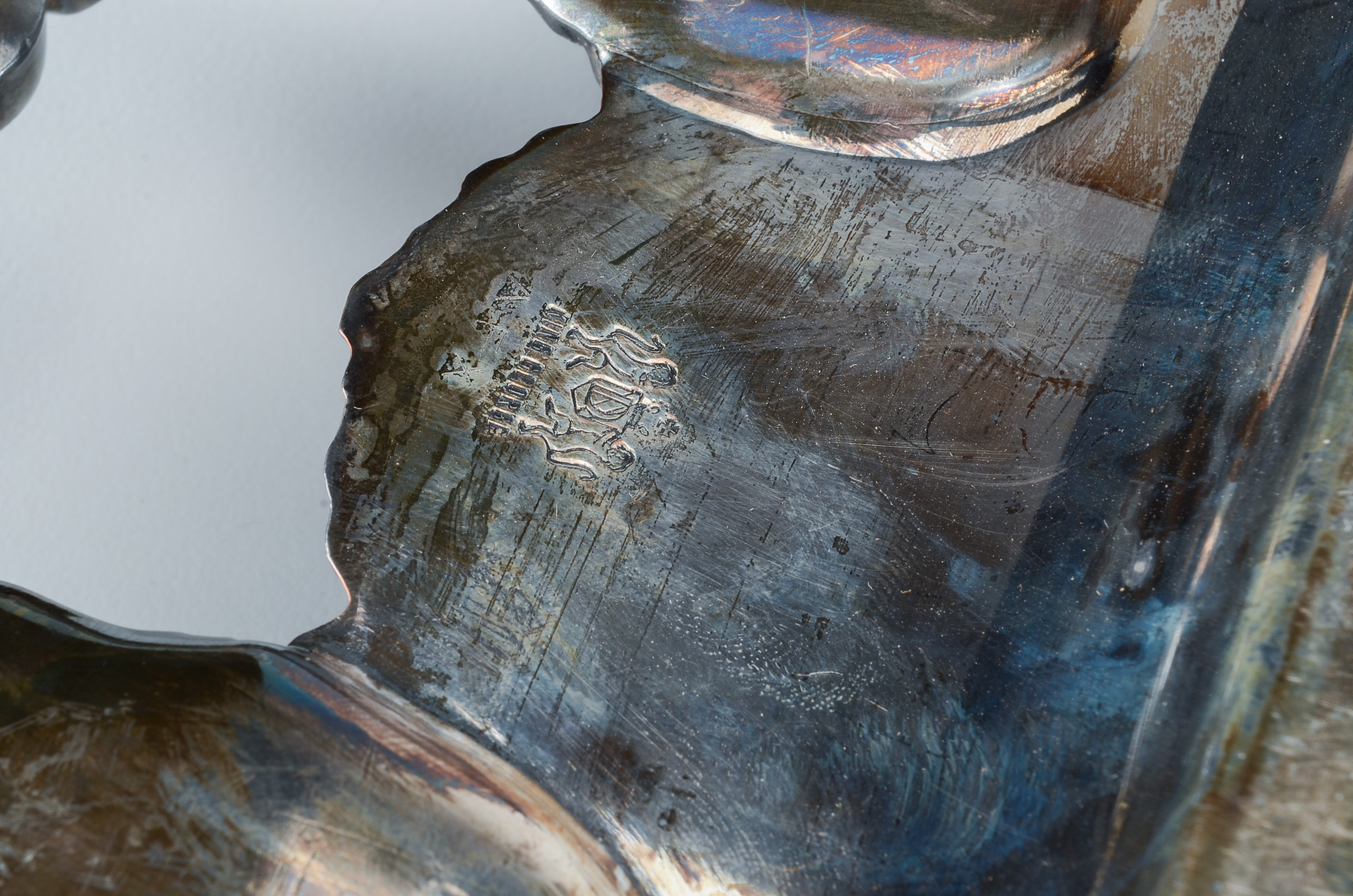 Vintage Dodge Inc Silver Plate Tray