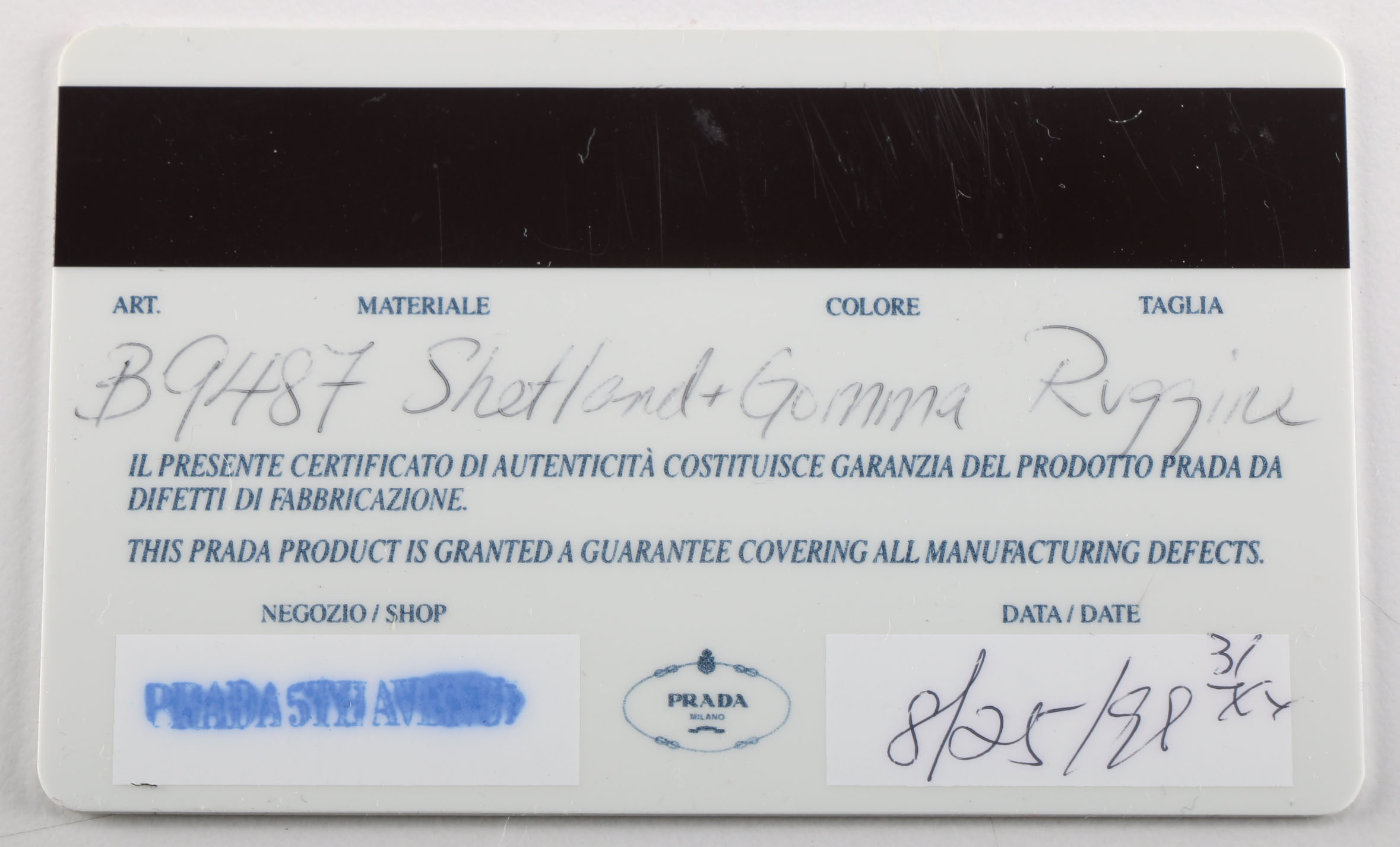 Prada Olive Green Wool Shoulder Bag