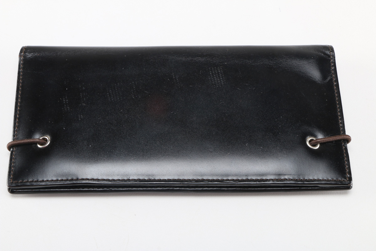 Prada Leather Checkbook Cover