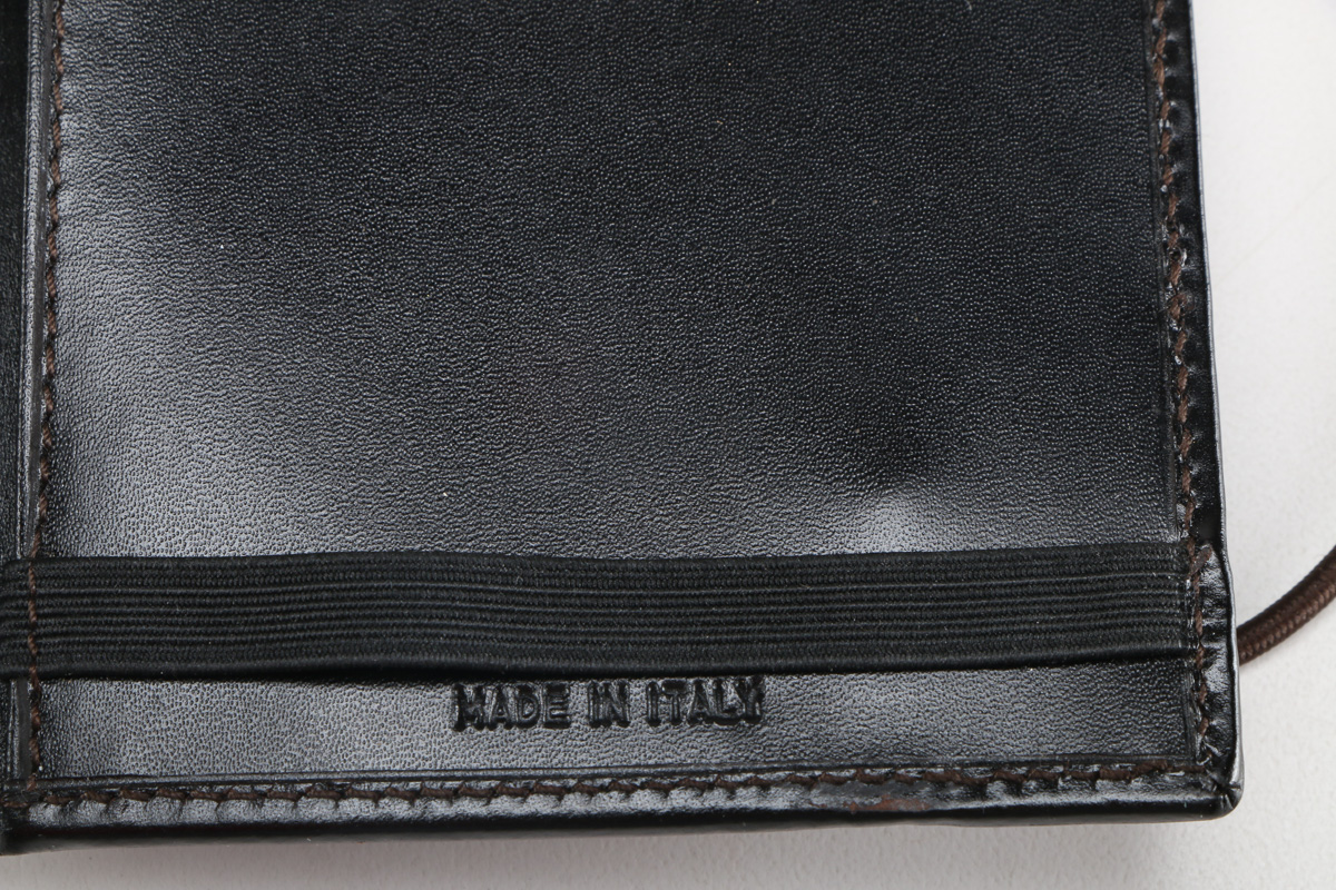 Prada Leather Checkbook Cover
