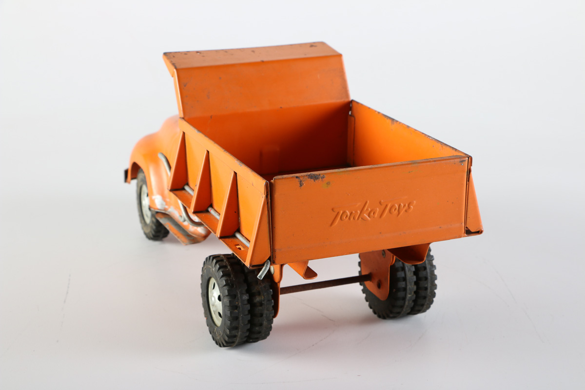 Vintage 1950s Tonka "State Hi-Way Dept 975" Trucks