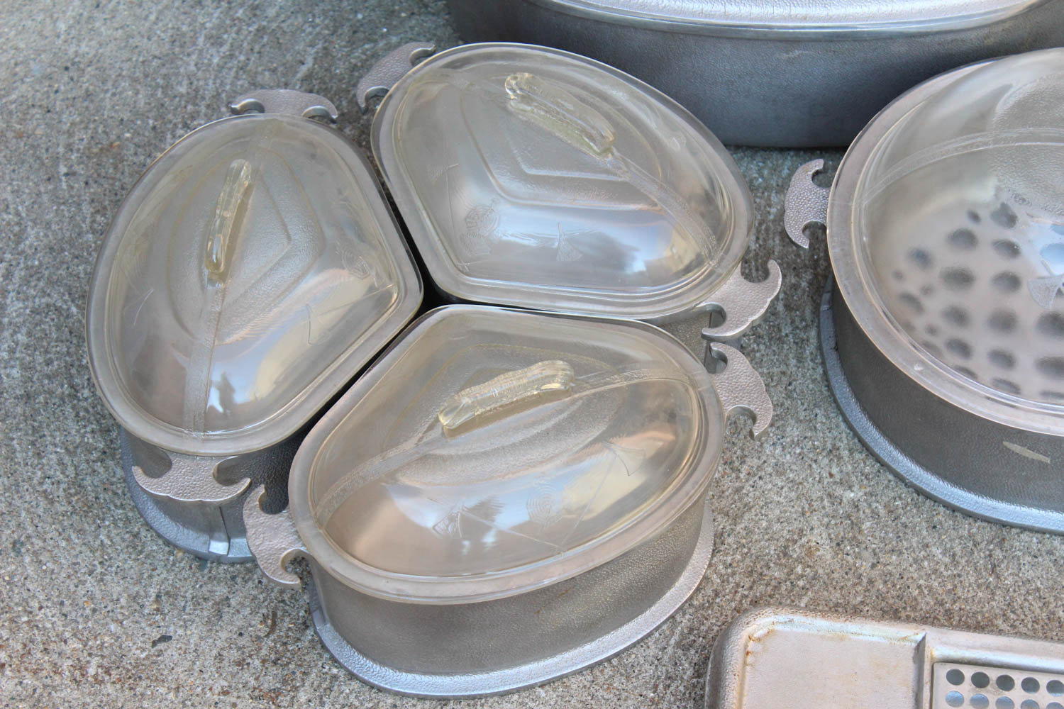 Set of Vintage Guardian Service Aluminum Cookware