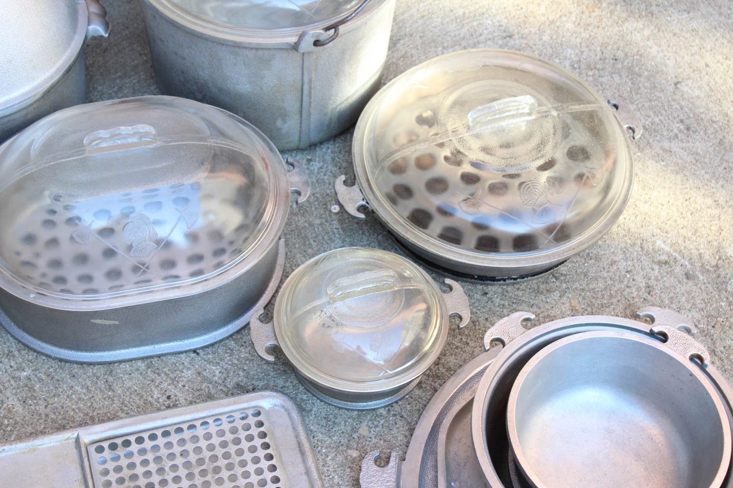 Set of Vintage Guardian Service Aluminum Cookware