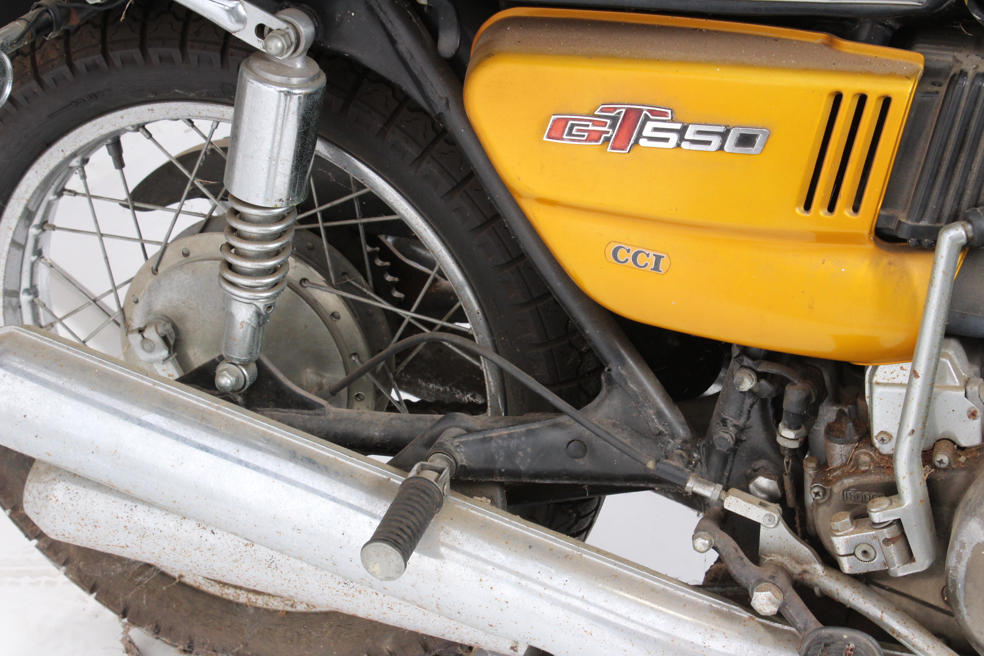 1972 Suzuki GT550 Motorcycle