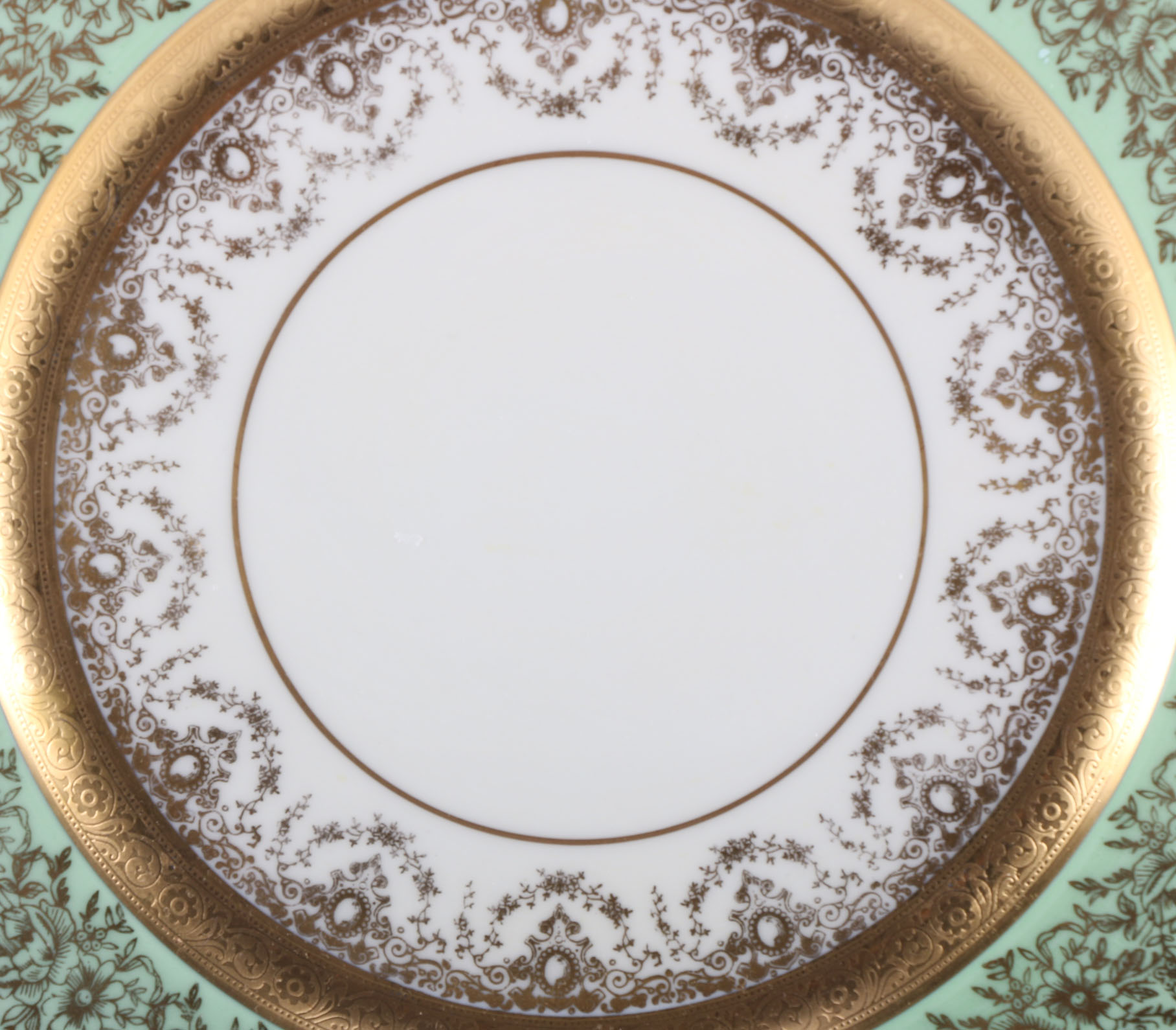 Collection of Heinrich & Co. Porcelain "Edgerton" Plates