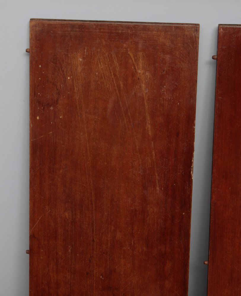 Antique Mahogany Extendable Flip-Top Dining Table