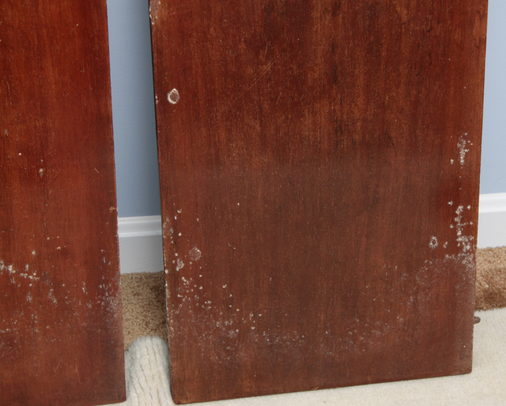 Antique Mahogany Extendable Flip-Top Dining Table