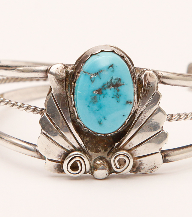 Sterling Silver Native American Style Cuff Bracelets