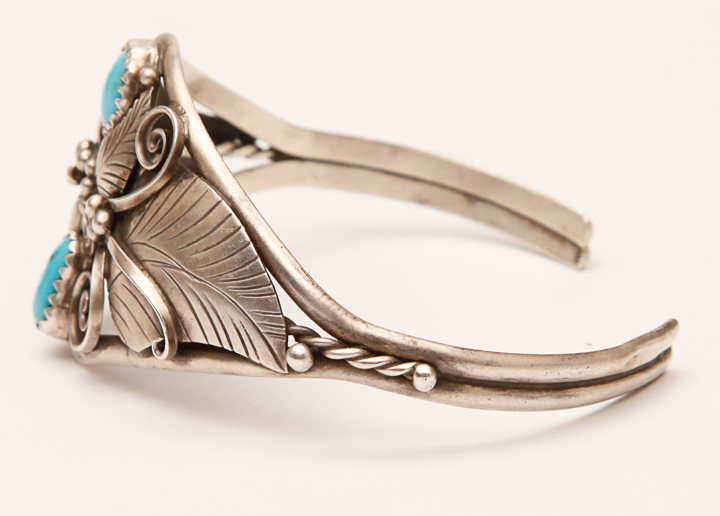 Sterling Silver Native American Style Cuff Bracelets