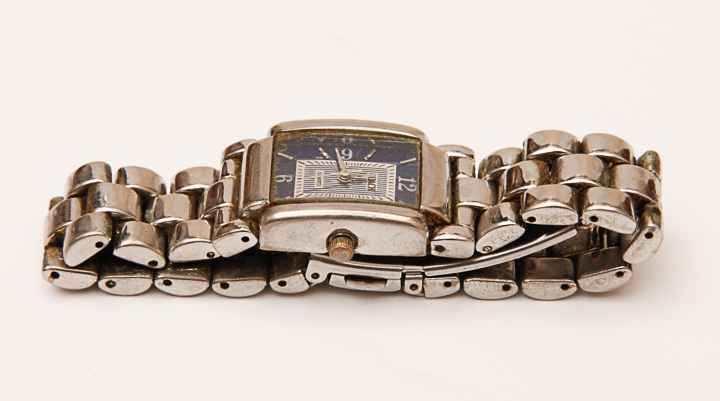 Coach Stainless Steel Tank Style Watch