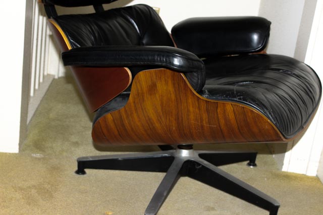 Charles and Ray Eames 670 & 671 Rosewood Chair and Ottoman