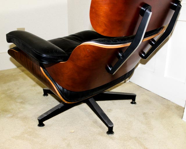 Charles and Ray Eames 670 & 671 Rosewood Chair and Ottoman