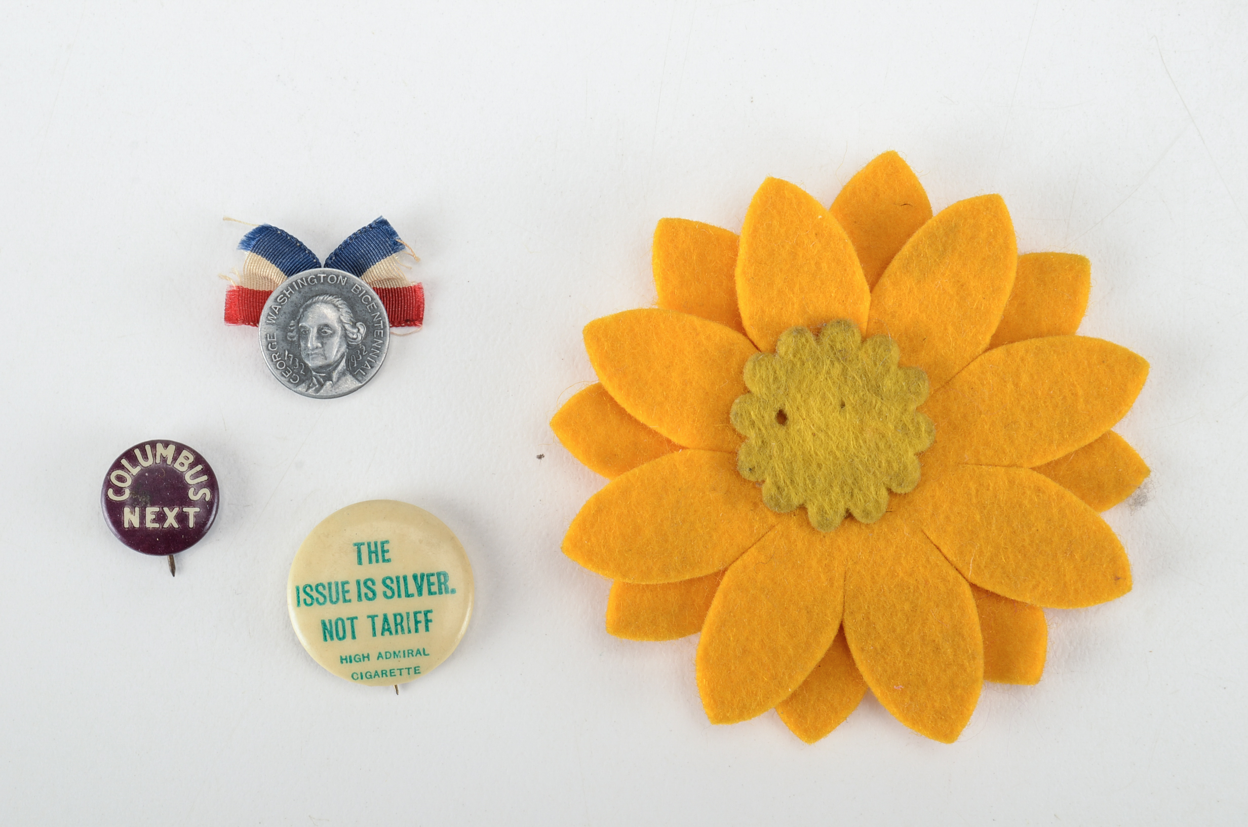 Collection of Late 1800 to Early 1900 Political Buttons