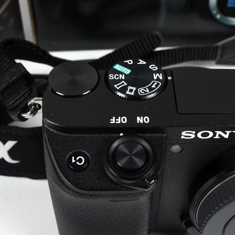 Sony 6300 Camera, VideoMicro, Black Pearson Camera Bag