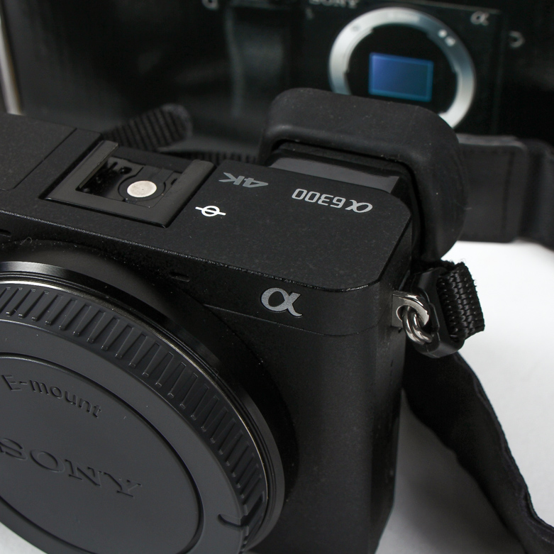 Sony 6300 Camera, VideoMicro, Black Pearson Camera Bag