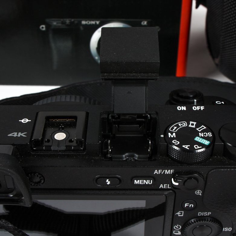 Sony 6300 Camera, VideoMicro, Black Pearson Camera Bag