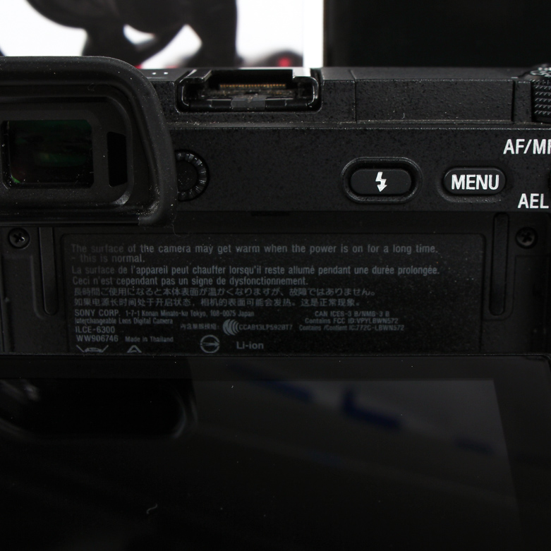 Sony 6300 Camera, VideoMicro, Black Pearson Camera Bag