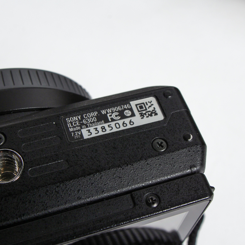 Sony 6300 Camera, VideoMicro, Black Pearson Camera Bag