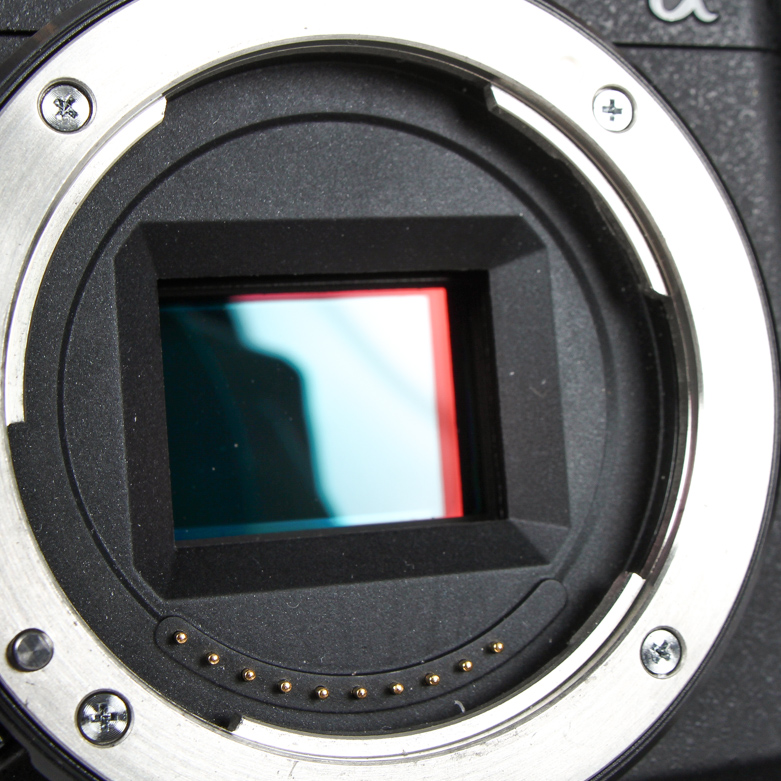 Sony 6300 Camera, VideoMicro, Black Pearson Camera Bag