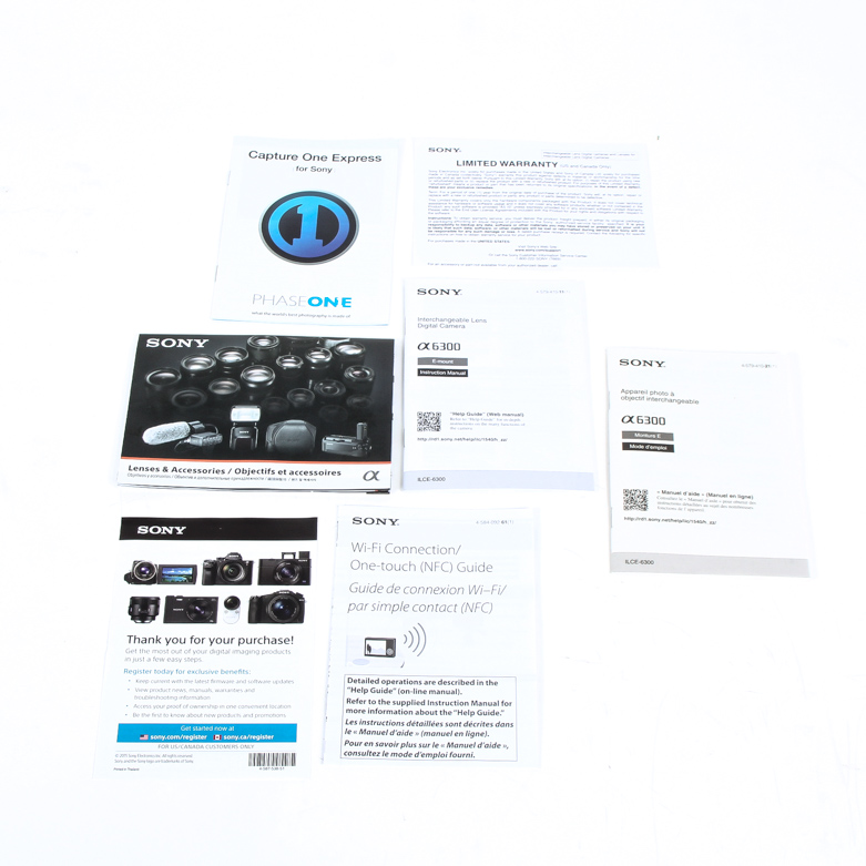 Sony 6300 Camera, VideoMicro, Black Pearson Camera Bag