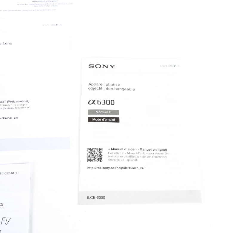 Sony 6300 Camera, VideoMicro, Black Pearson Camera Bag