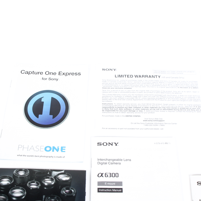 Sony 6300 Camera, VideoMicro, Black Pearson Camera Bag