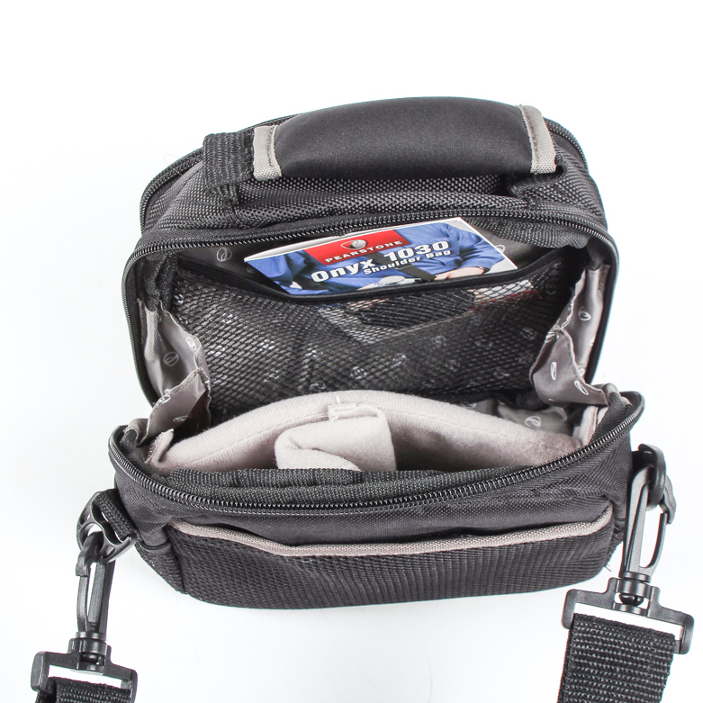 Sony 6300 Camera, VideoMicro, Black Pearson Camera Bag