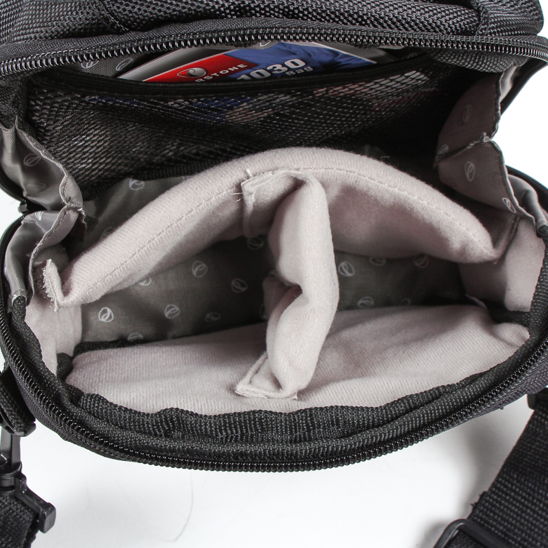 Sony 6300 Camera, VideoMicro, Black Pearson Camera Bag