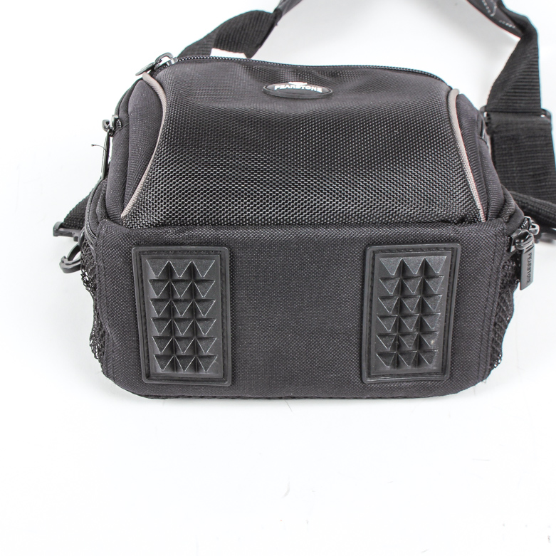 Sony 6300 Camera, VideoMicro, Black Pearson Camera Bag