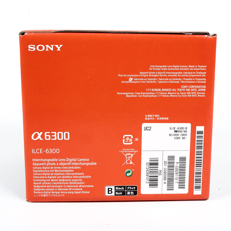 Sony 6300 Camera, VideoMicro, Black Pearson Camera Bag