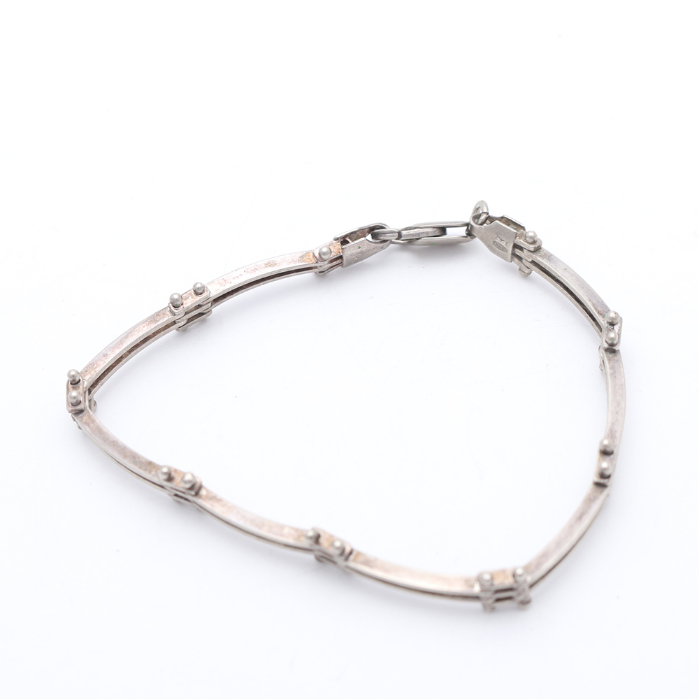 Sterling Silver Glass, Enamel, and Shell Jewelry