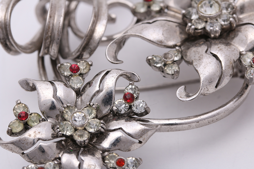 Sterling Silver Glass, Enamel, and Shell Jewelry