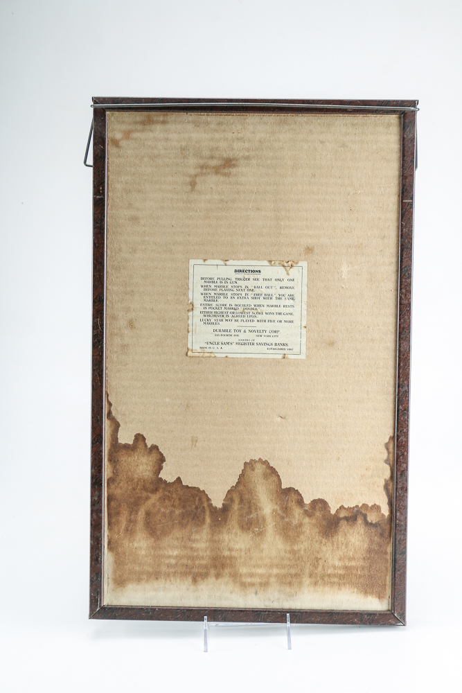 Vintage Durable Toy & Novelty Corp. "Lucky Star" Bagatelle Game