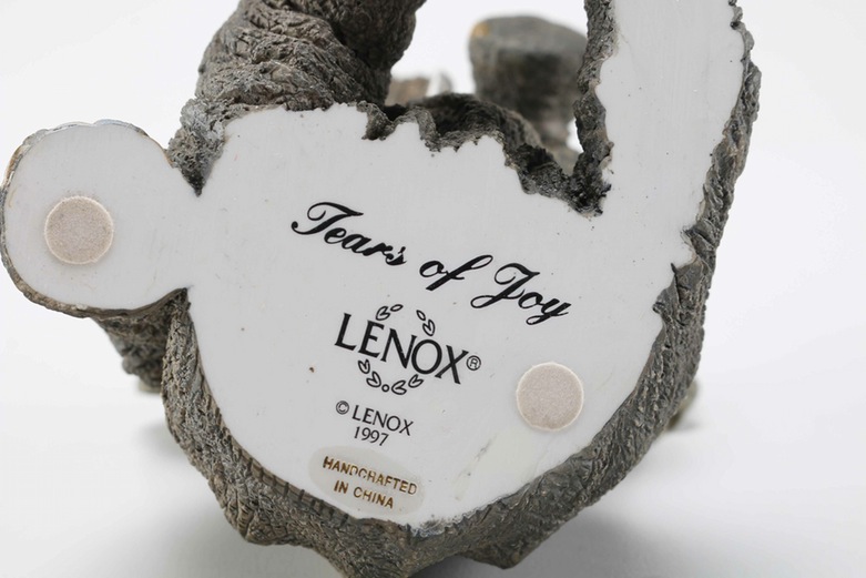 Collection of Lenox Porcelain Elephant Figurines