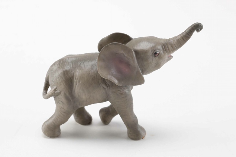 Collection of Lenox Porcelain Elephant Figurines