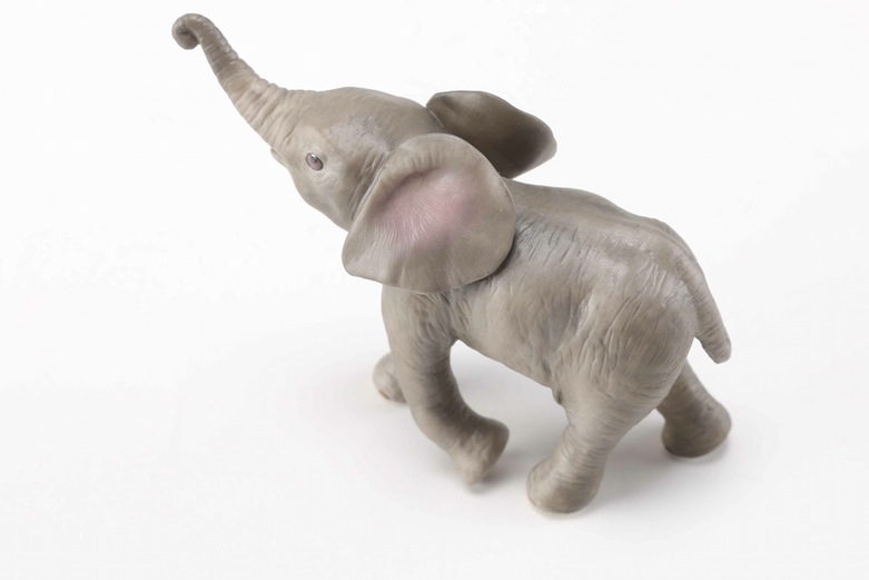 Collection of Lenox Porcelain Elephant Figurines