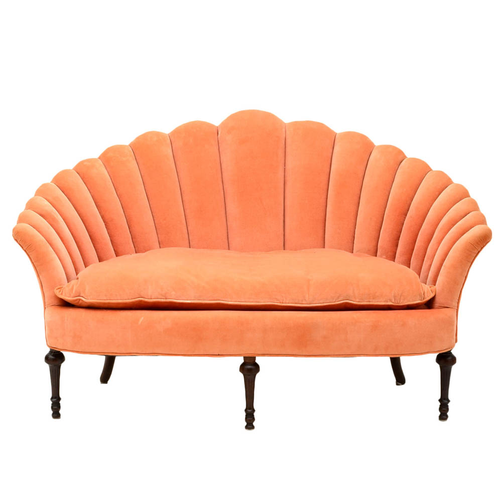 Vintage Shell Settee