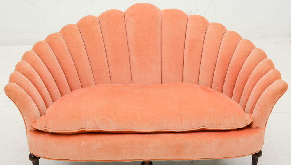 Vintage Shell Settee