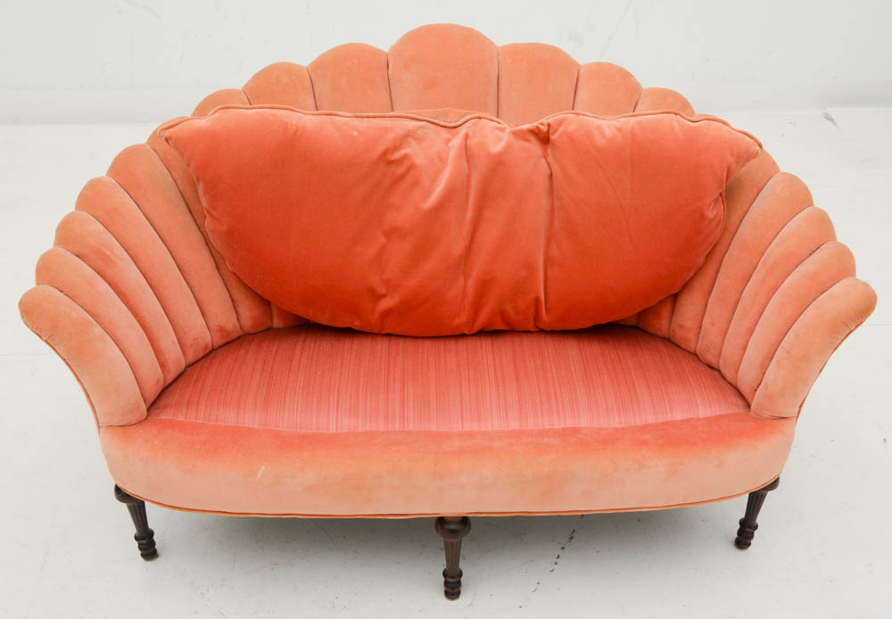 Vintage Shell Settee