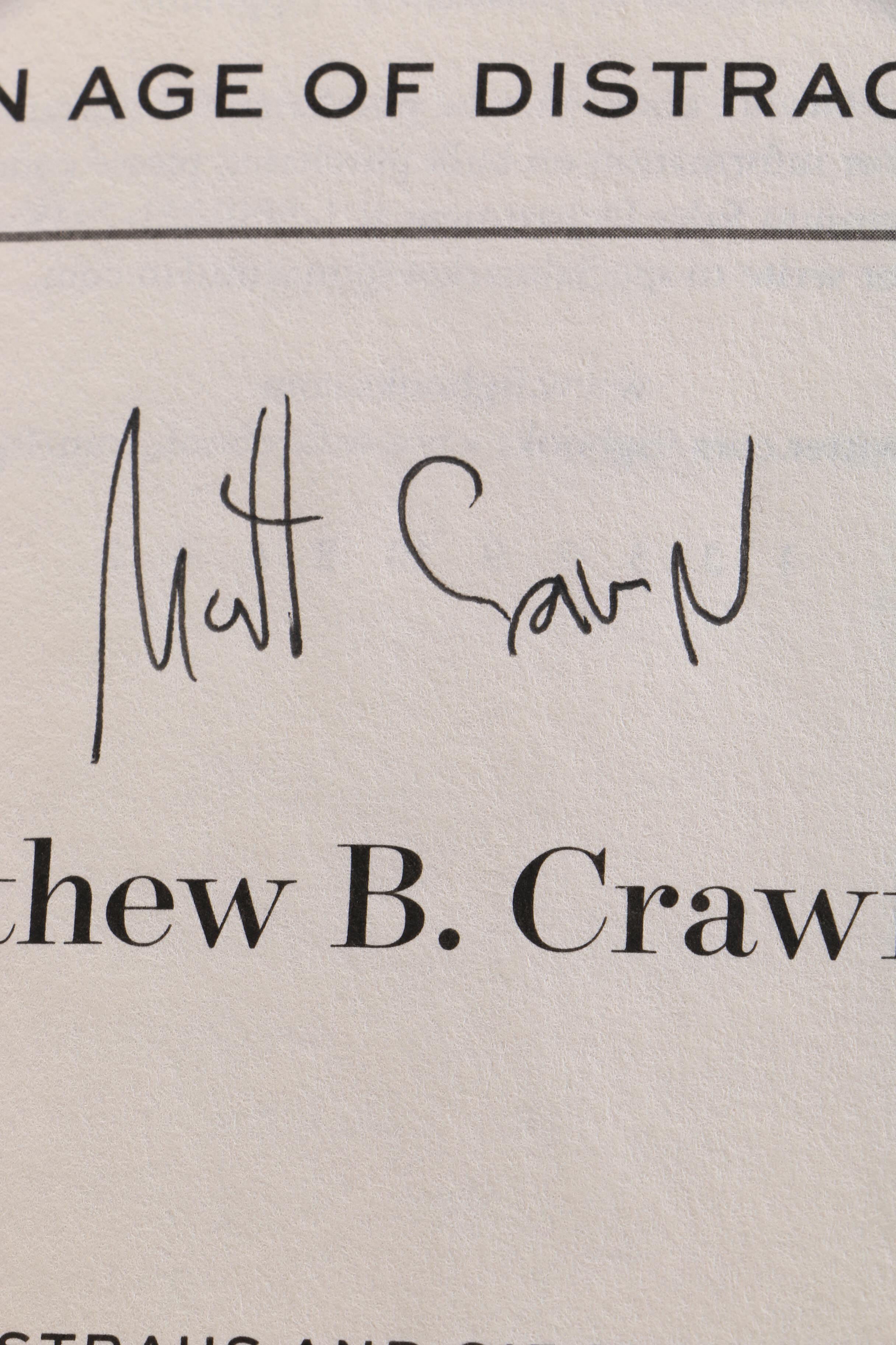 Lot of Modern Non-Fiction Books Signed by Authors