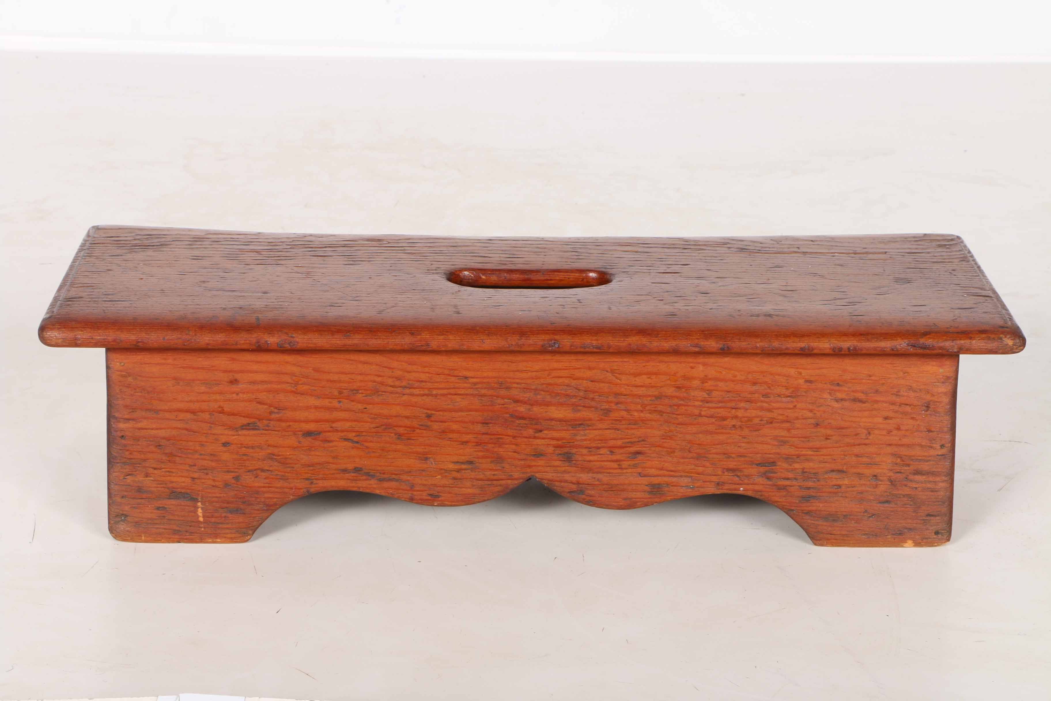 Short Wooden Step Stool