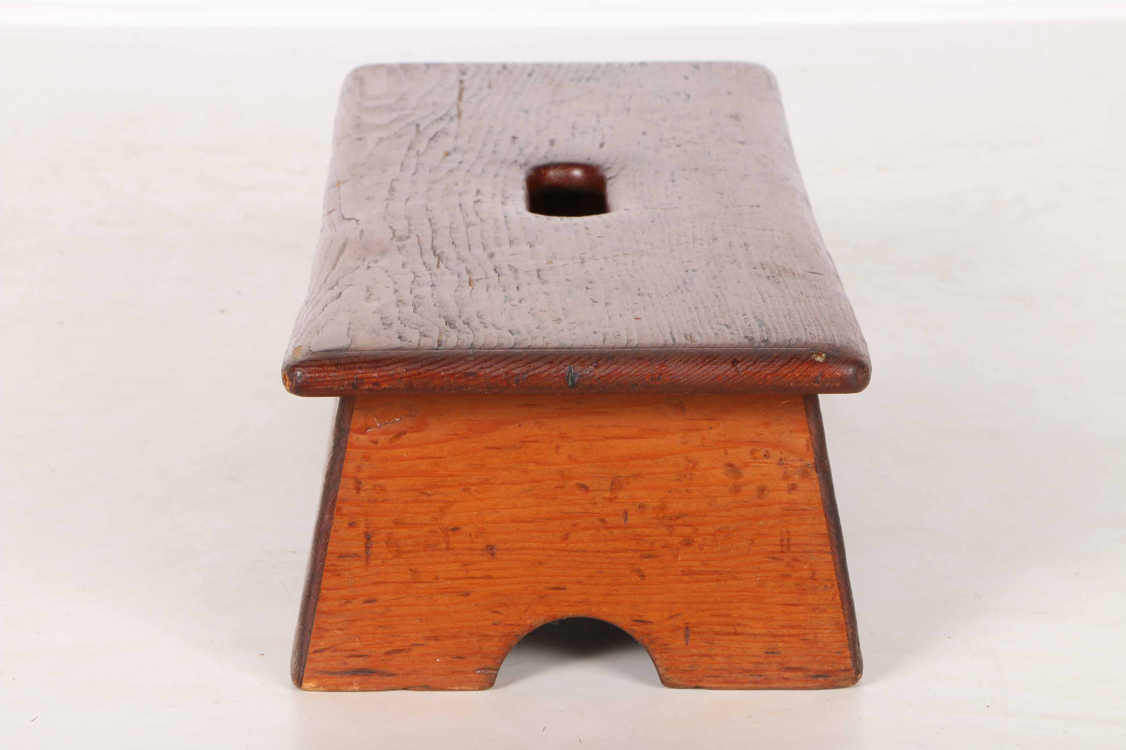 Short Wooden Step Stool