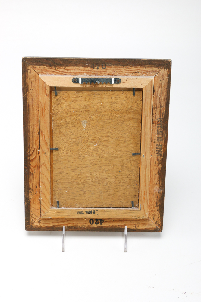 C. Nichols Signed Original Floral Oil Painting