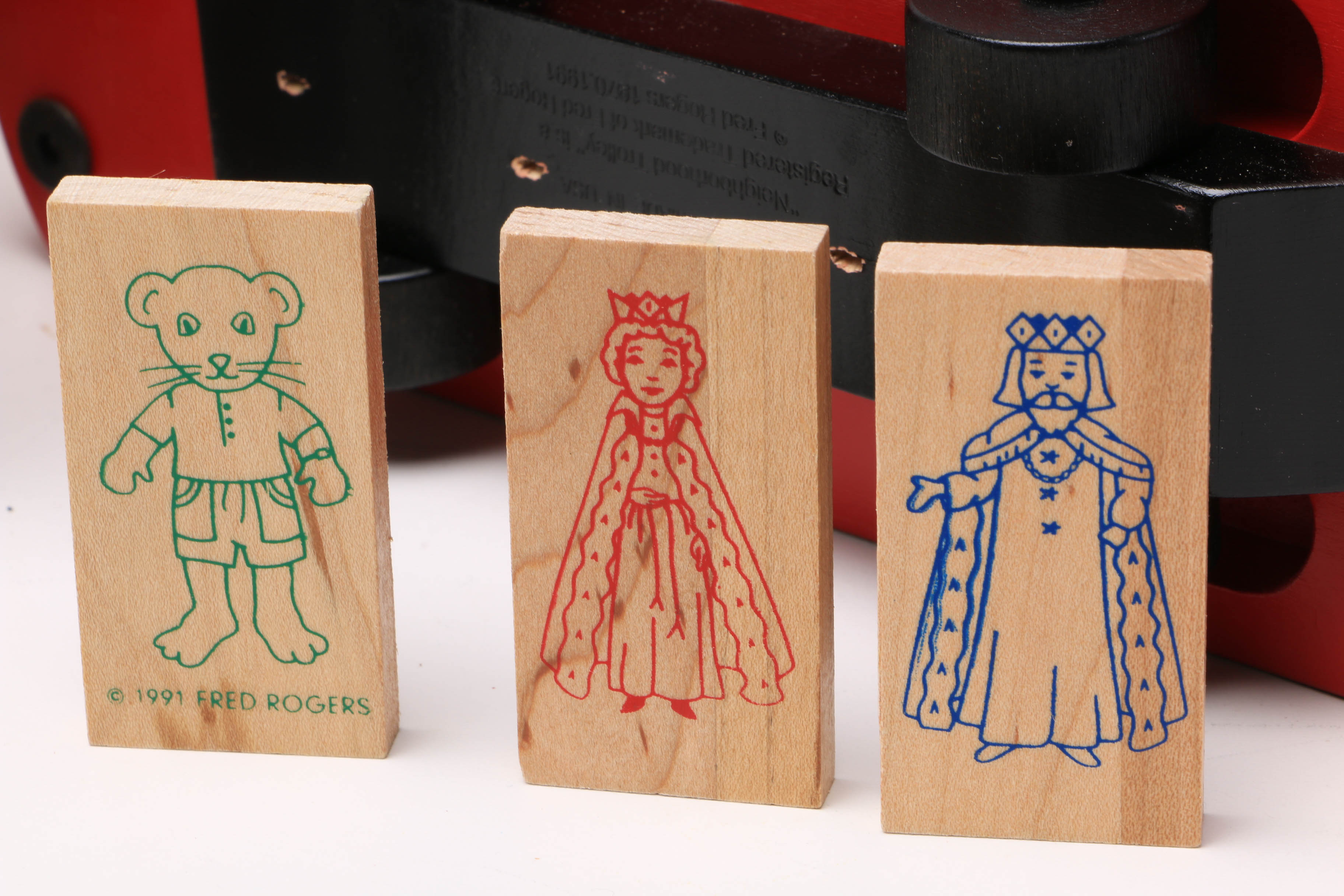 Signed Mister Rogers' Neighborhood Trolley