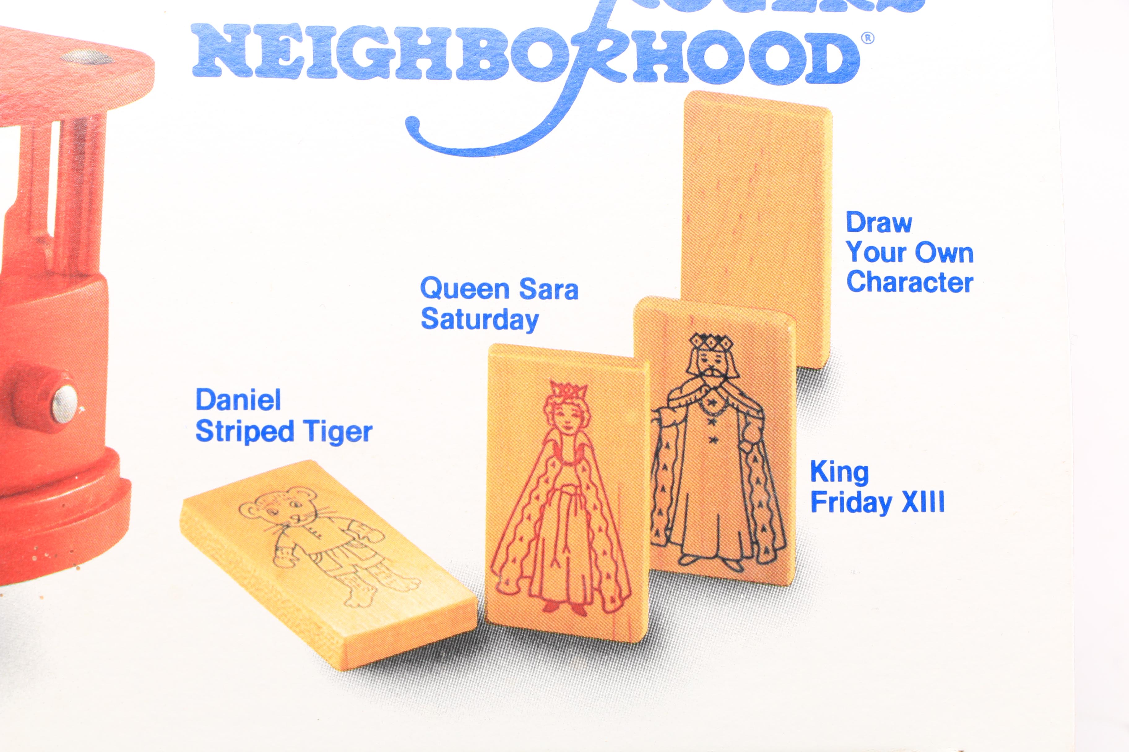 Signed Mister Rogers' Neighborhood Trolley